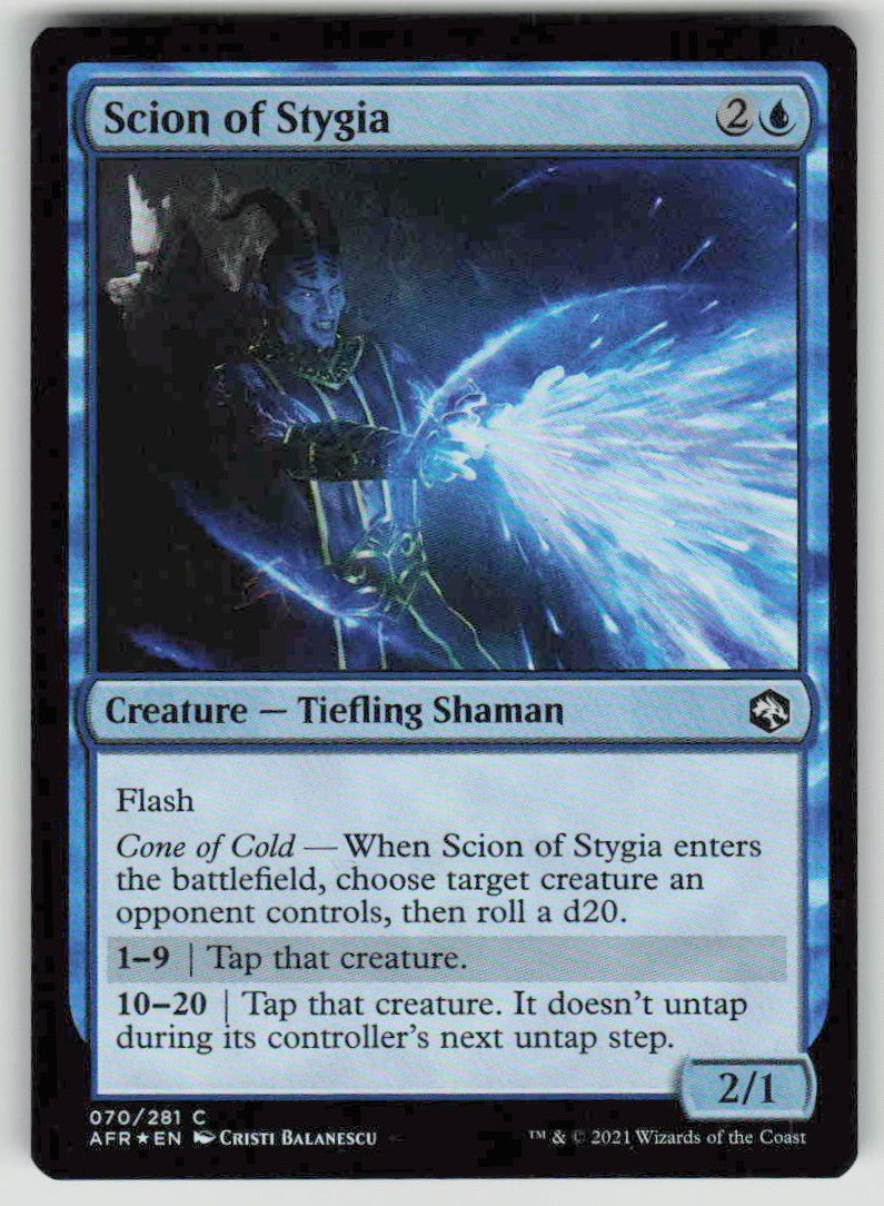 2021 Adventures in the Forgotten Realms 70 Scion of Stygia