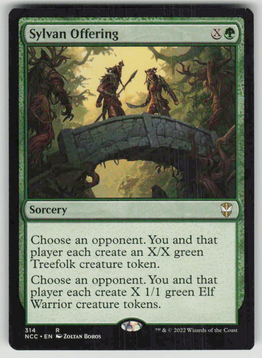 2022 New Capenna Commander 314 Sylvan Offering