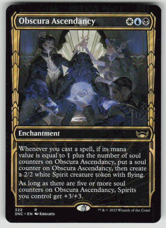 2022 Streets of New Capenna 322 Obscura Ascendancy