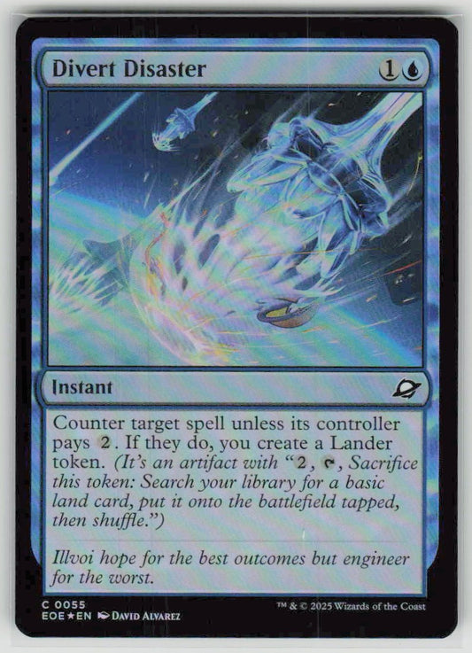 2025 Edge of Eternities 55 Divert Disaster