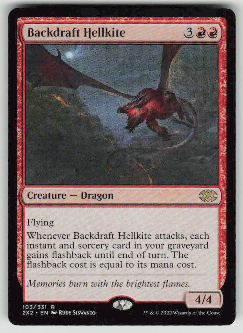 2022 Double Masters 2022 103 Backdraft Hellkite