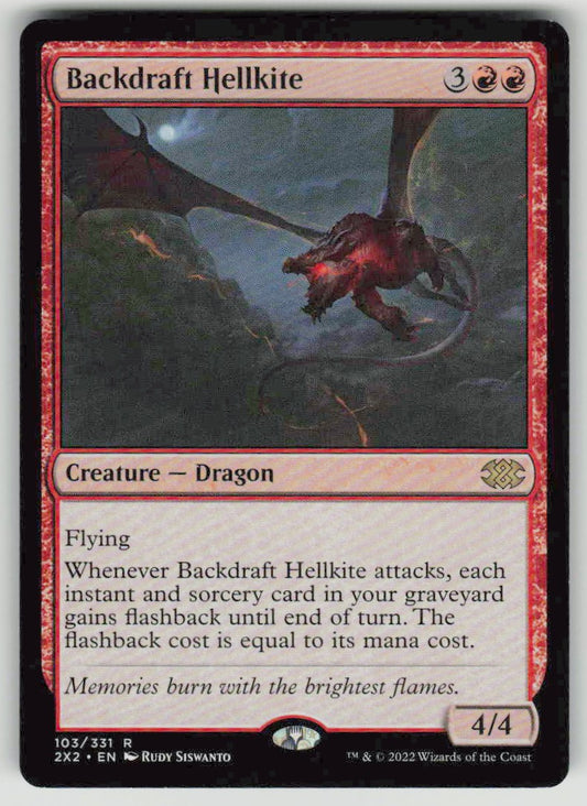 2022 Double Masters 2022 103 Backdraft Hellkite