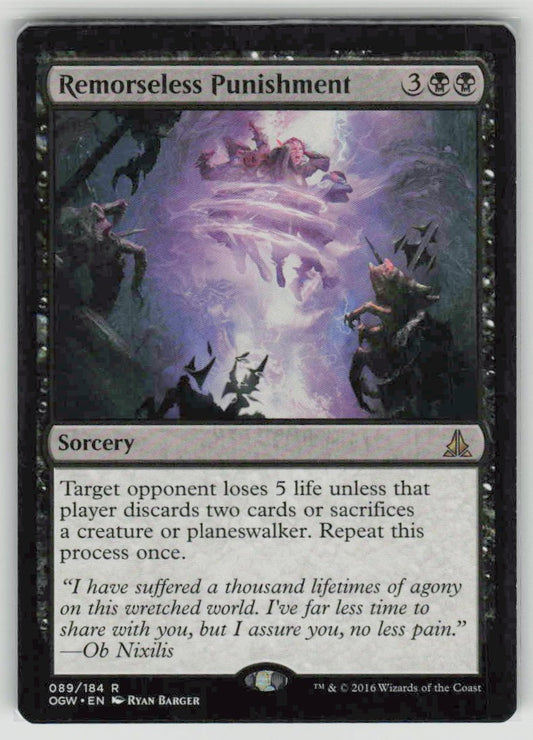 2016 Oath of the Gatewatch 89 Remorseless Punishment