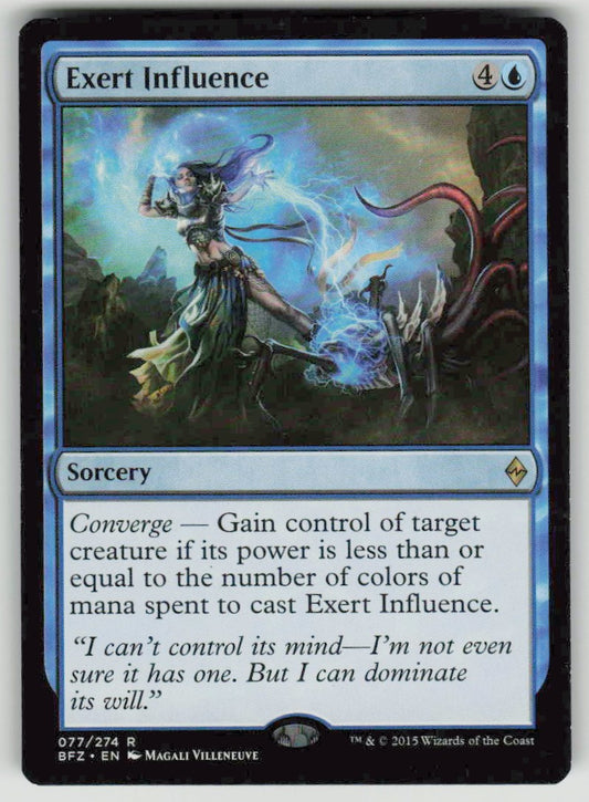 2015 Battle for Zendikar 77 Exert Influence