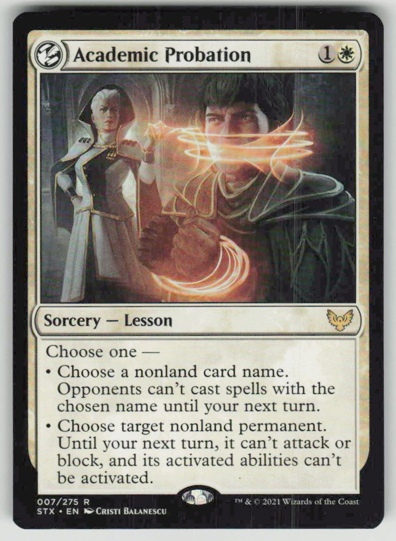 2021 Strixhaven: School of Mages 7 Academic Probation