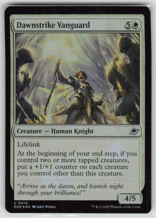 2025 Edge of Eternities 10 Dawnstrike Vanguard