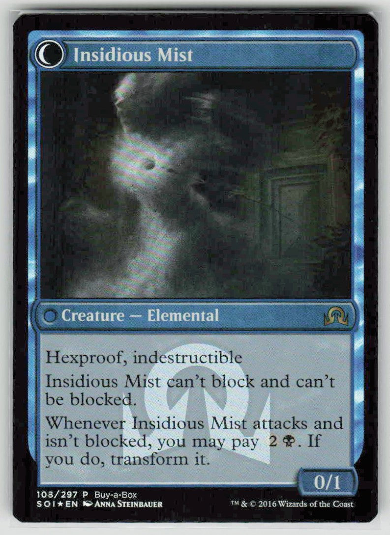 2016 Shadows over Innistrad 108 Elusive Tormentor // Insidious Mist