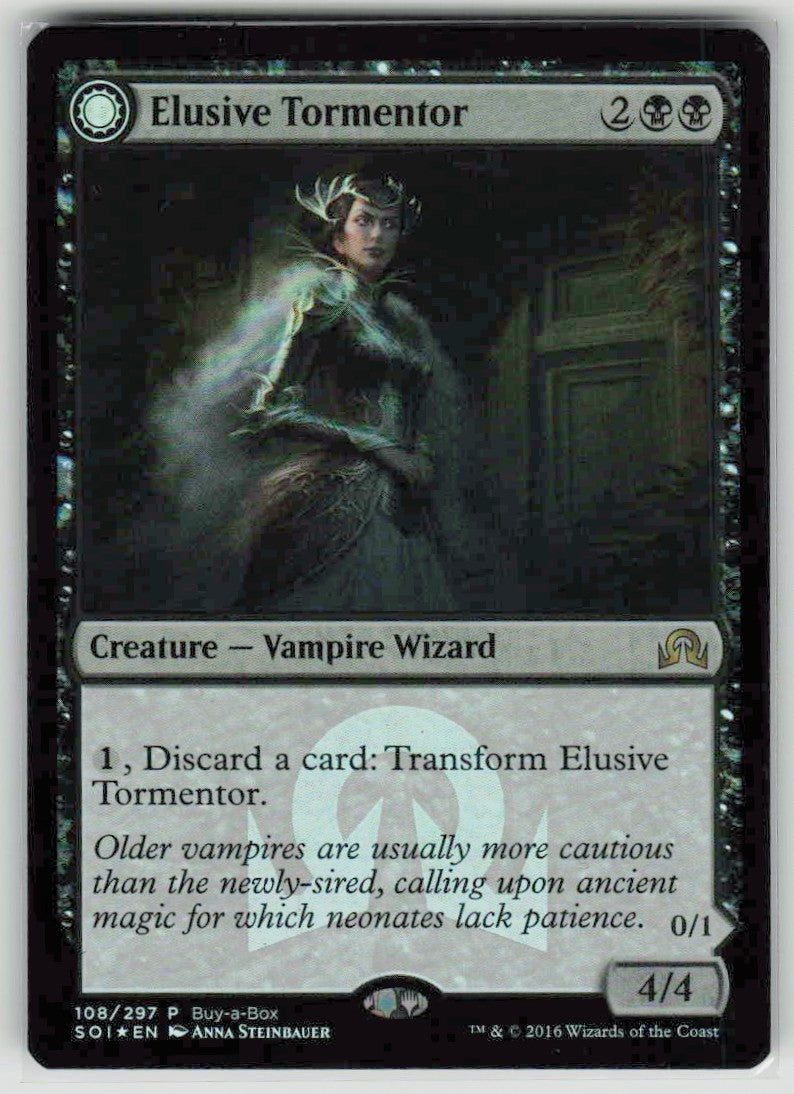 2016 Shadows over Innistrad 108 Elusive Tormentor // Insidious Mist
