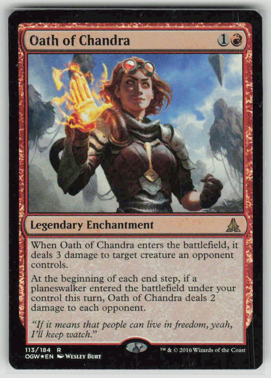 2016 Oath of the Gatewatch 113 Oath of Chandra
