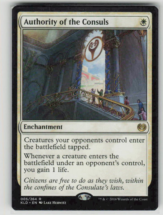 2016 Kaladesh 5 Authority of the Consuls