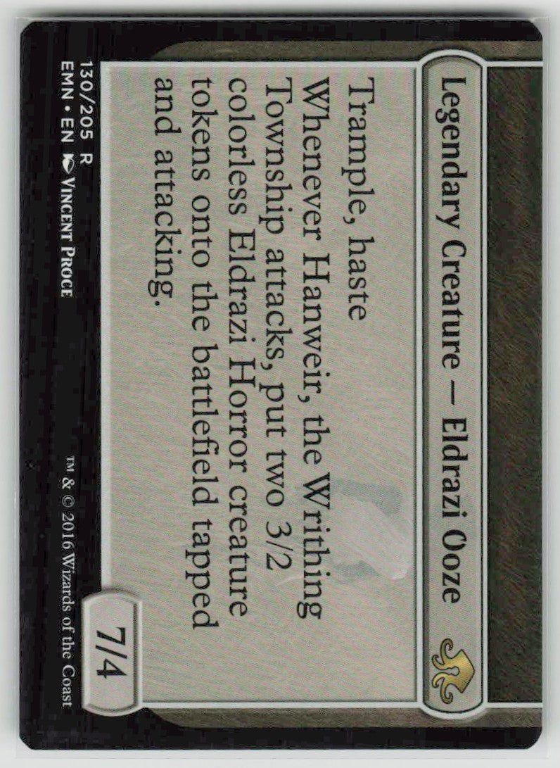 2016 Eldritch Moon 130a Hanweir Garrison