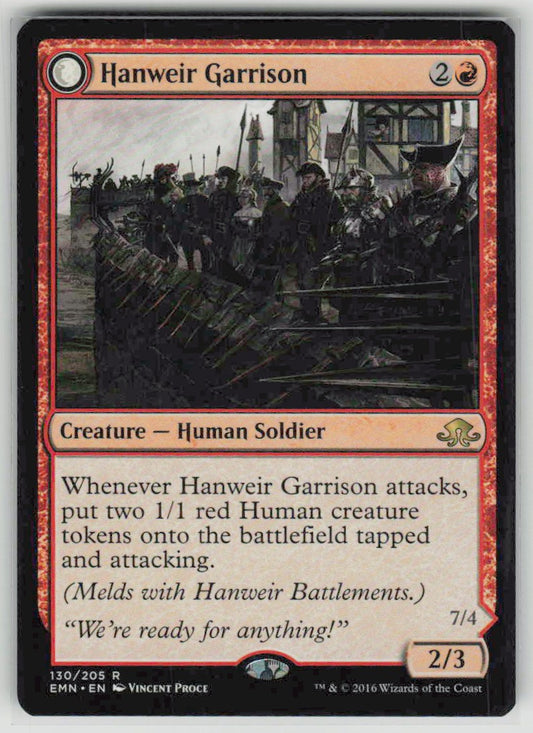 2016 Eldritch Moon 130a Hanweir Garrison