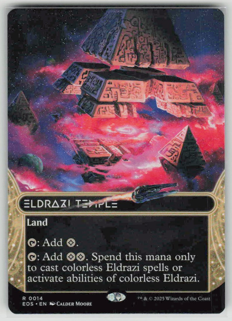 2025 Edge of Eternities: Stellar Sights 14 Eldrazi Temple