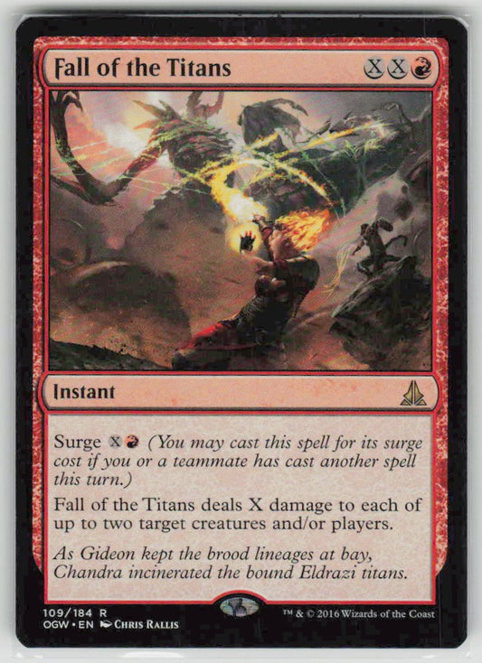2016 Oath of the Gatewatch 109 Fall of the Titans