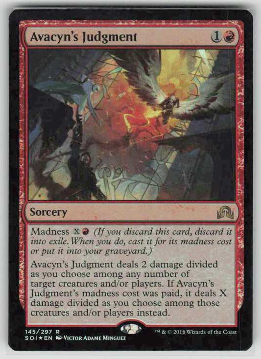 2016 Shadows over Innistrad 145 Avacyn's Judgment