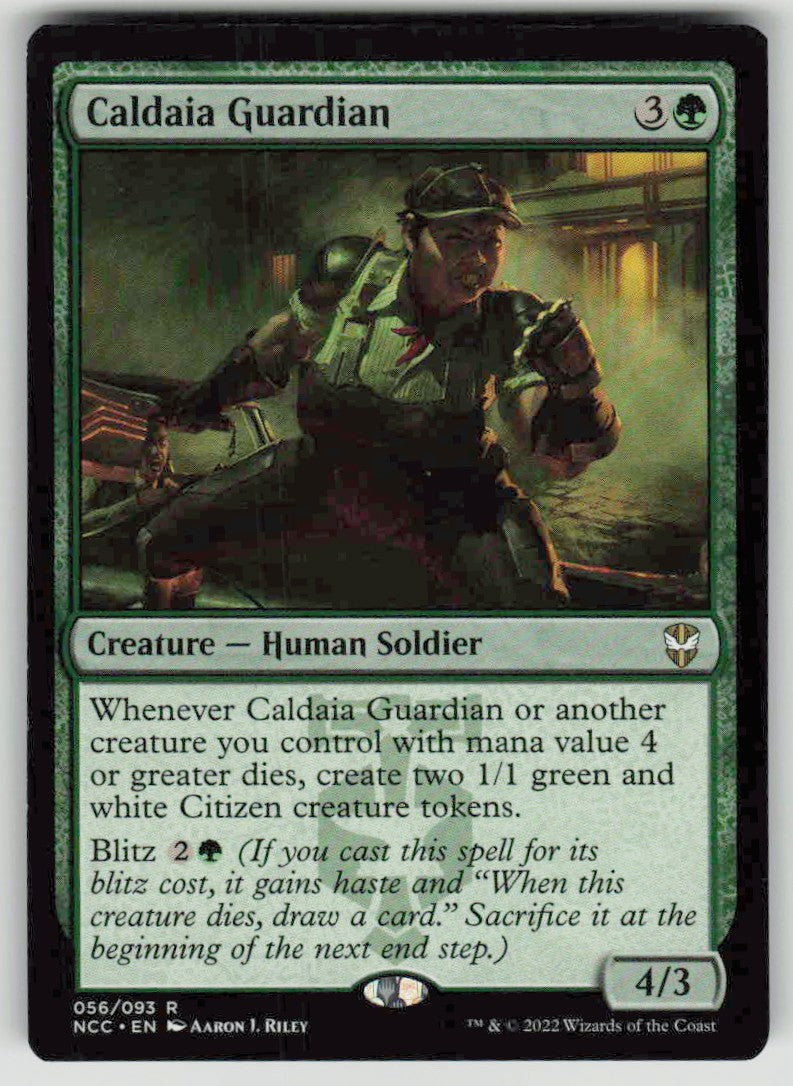 2022 New Capenna Commander 56 Caldaia Guardian