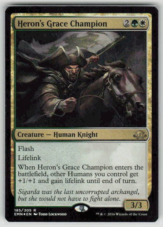 2016 Eldritch Moon 185 Heron's Grace Champion