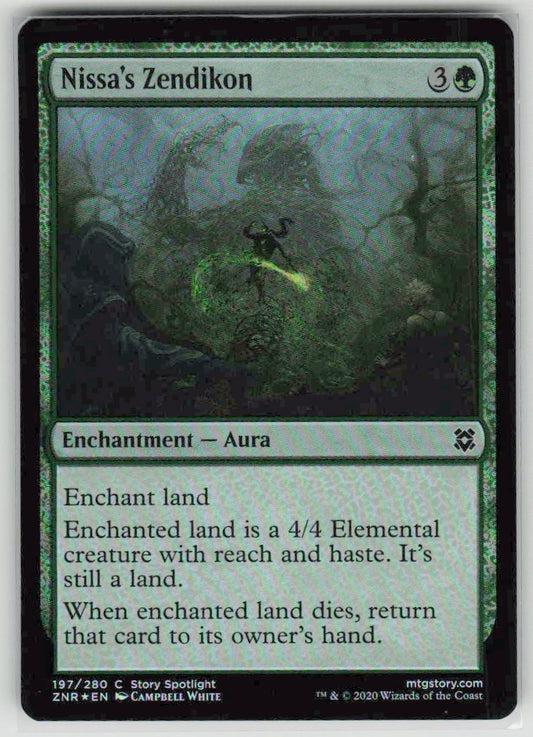 2020 Zendikar Rising 197 Nissa's Zendikon