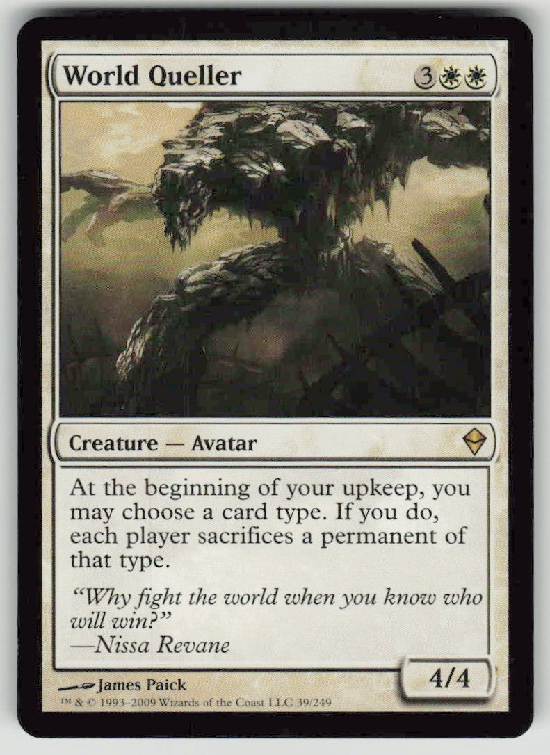 2009 Zendikar 39 World Queller