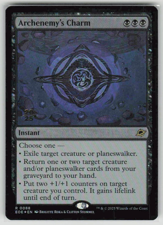 2025 Edge of Eternities 88 Archenemy's Charm