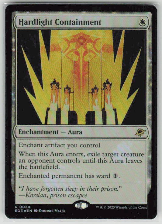 2025 Edge of Eternities 20 Hardlight Containment