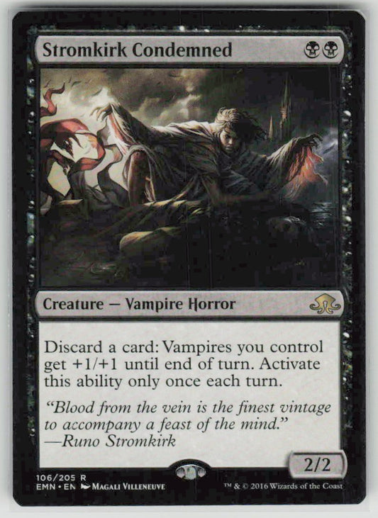 2016 Eldritch Moon 106 Stromkirk Condemned