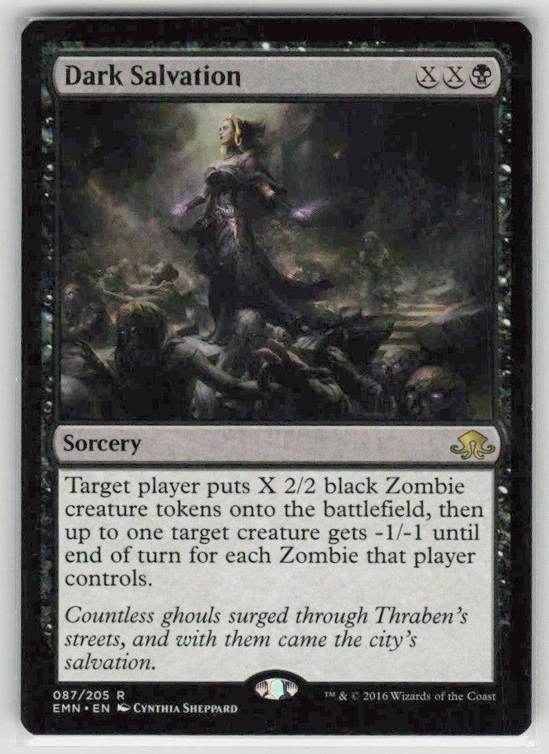 2016 Eldritch Moon 87 Dark Salvation