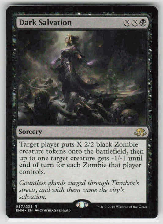 2016 Eldritch Moon 87 Dark Salvation