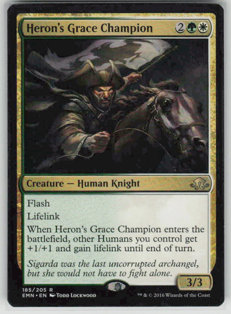 2016 Eldritch Moon 185 Heron's Grace Champion