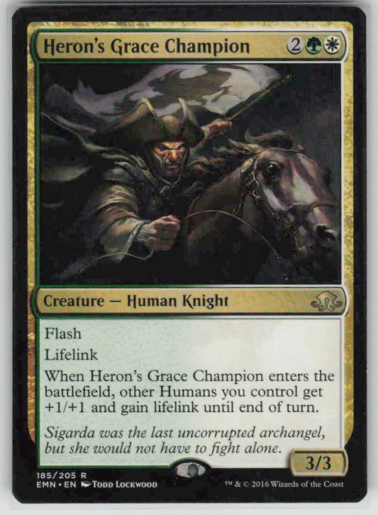 2016 Eldritch Moon 185 Heron's Grace Champion