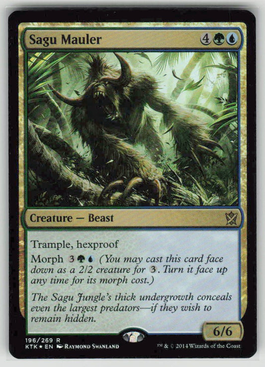 2014 Khans of Tarkir 196 Sagu Mauler