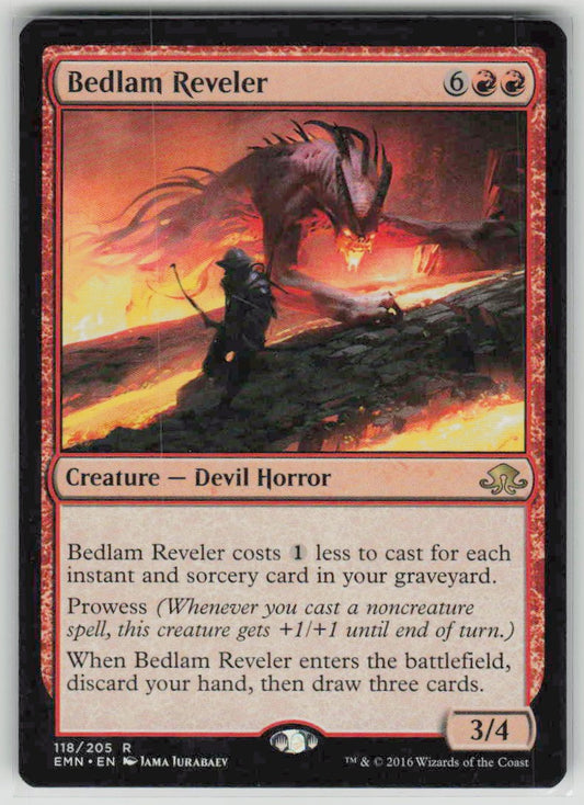 2016 Eldritch Moon 118 Bedlam Reveler