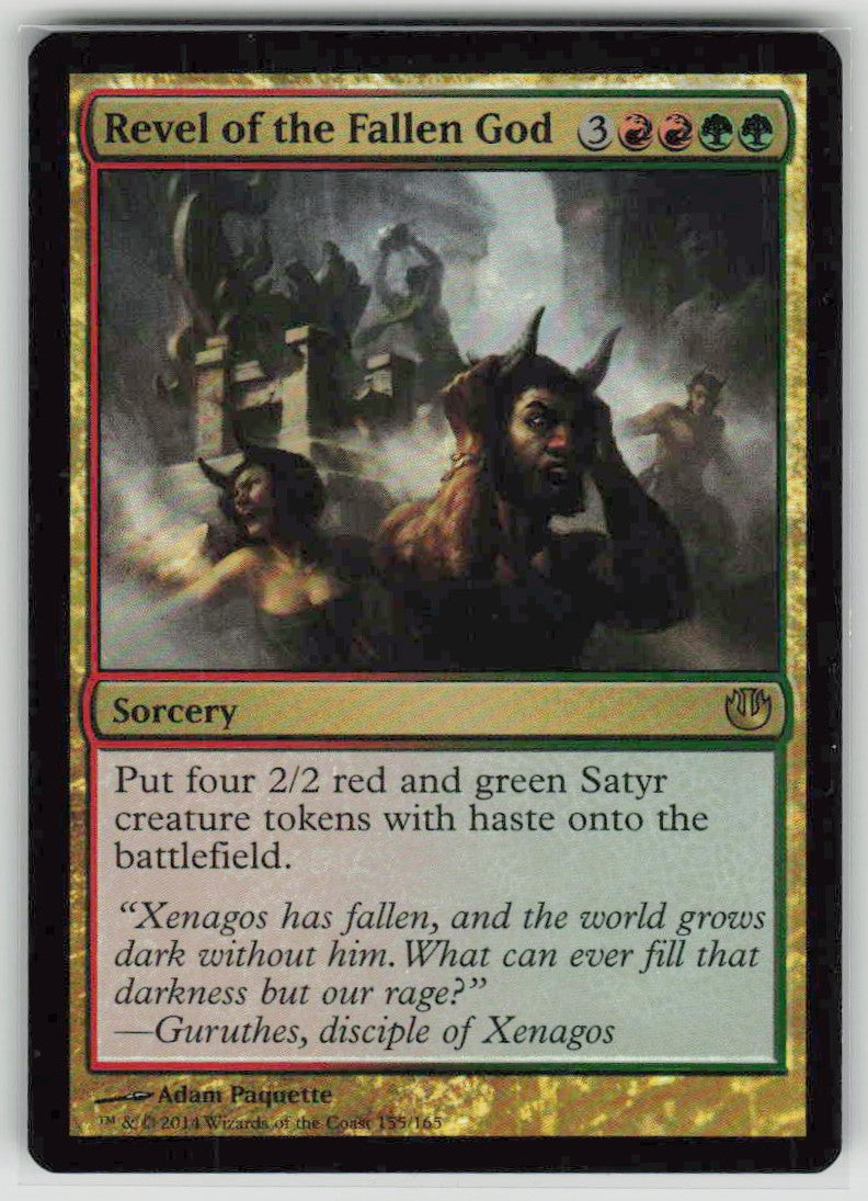 2014 Journey into Nyx 155 Revel of the Fallen God