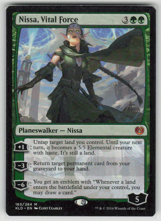 2016 Kaladesh 163 Nissa, Vital Force
