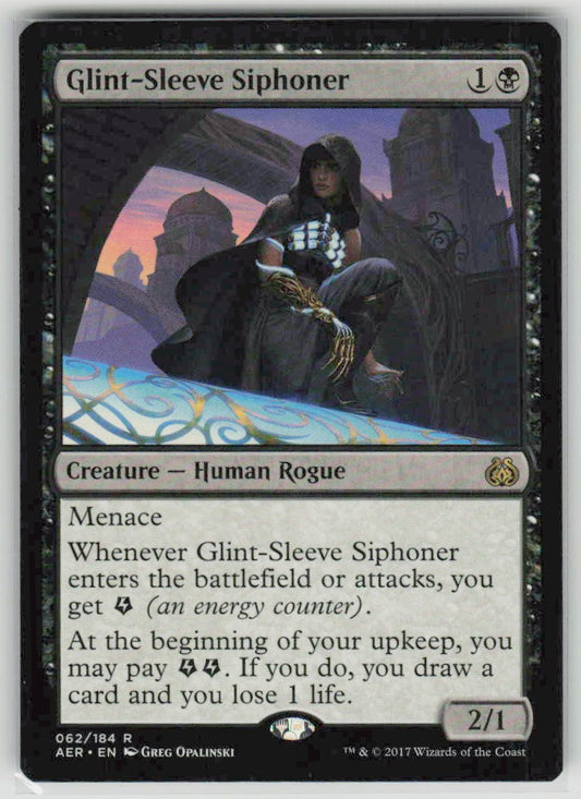 2017 Aether Revolt 62 Glint-Sleeve Siphoner