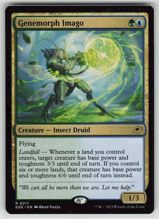 2025 Edge of Eternities 217 Genemorph Imago