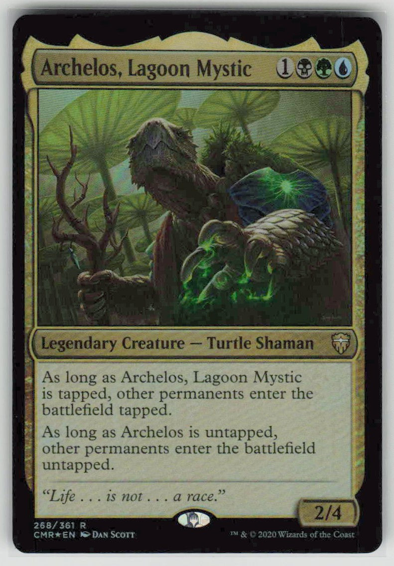 2020 Commander Legends 268 Archelos, Lagoon Mystic
