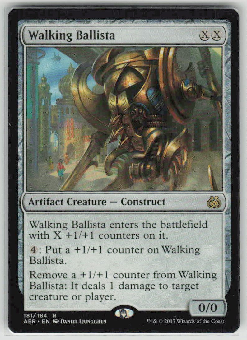 2017 Aether Revolt 181 Walking Ballista