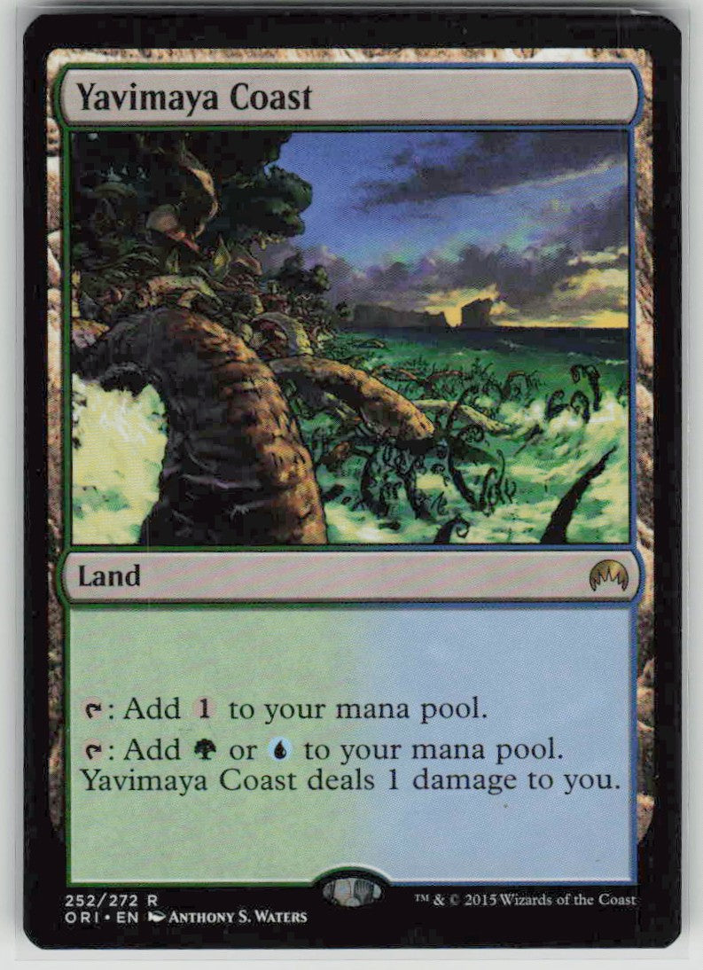 2015 Magic Origins 252 Yavimaya Coast