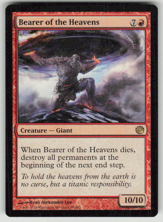 2014 Journey into Nyx 89 Bearer of the Heavens