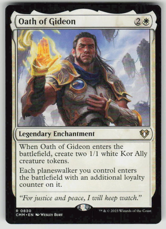 2023 Commander Masters 830 Oath of Gideon