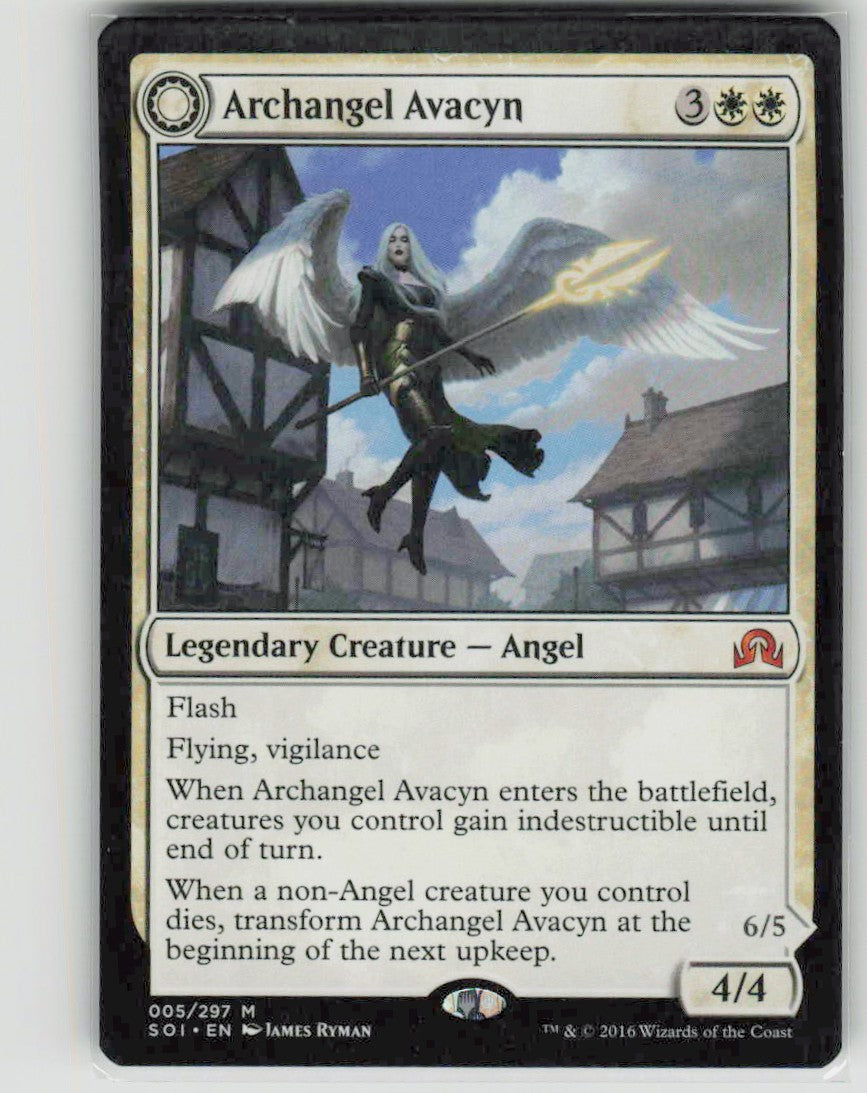 2016 Shadows over Innistrad 5 Archangel Avacyn // Avacyn, the Purifier