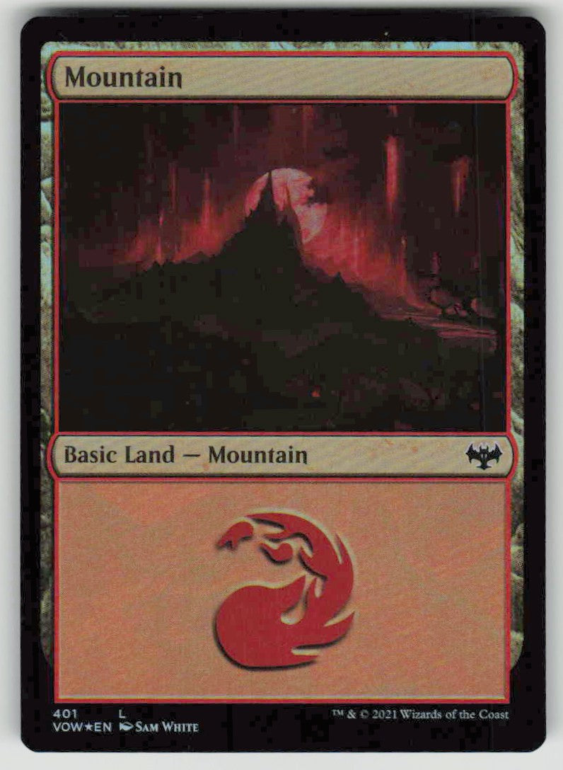 2021 Innistrad: Crimson Vow 401 Mountain