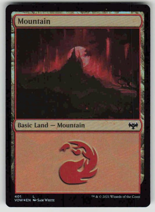 2021 Innistrad: Crimson Vow 401 Mountain