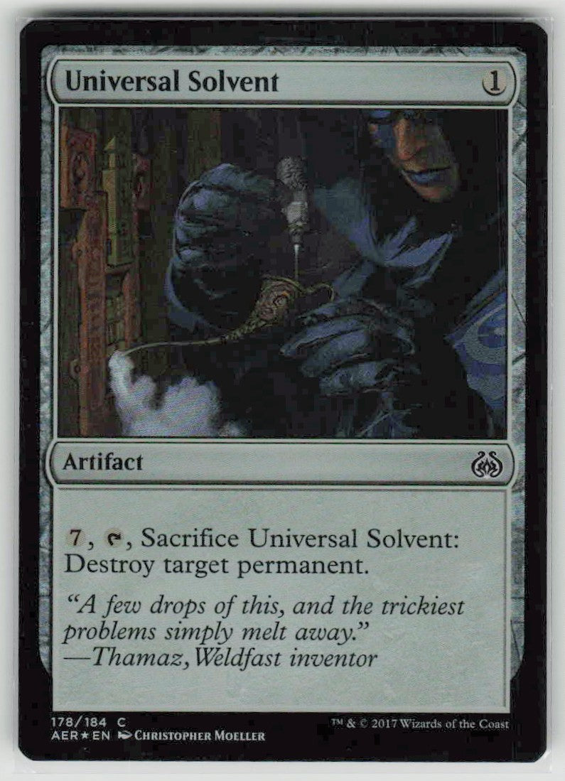 2017 Aether Revolt 178 Universal Solvent