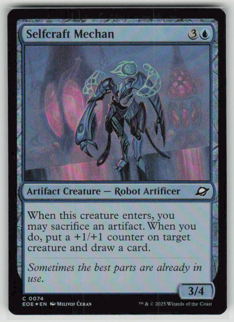 2025 Edge of Eternities 74 Selfcraft Mechan