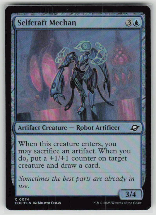 2025 Edge of Eternities 74 Selfcraft Mechan