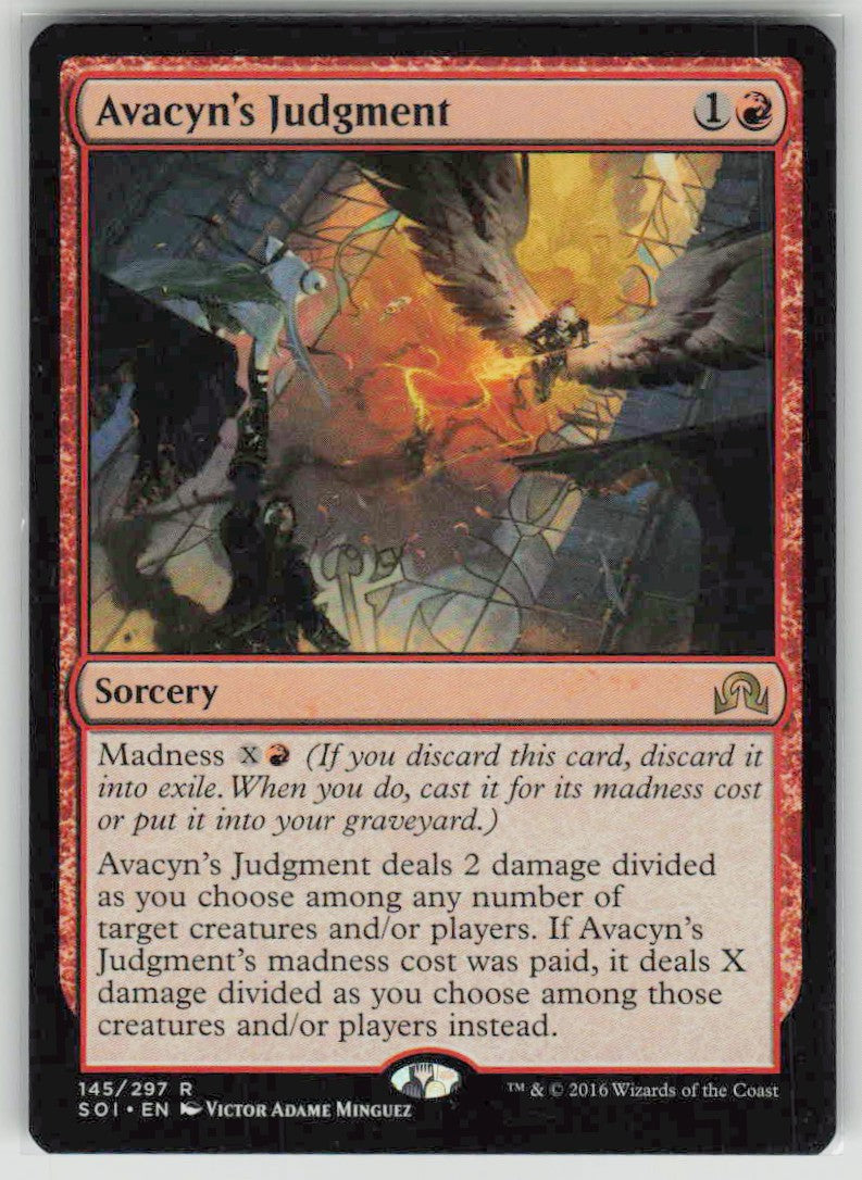 2016 Shadows over Innistrad 145 Avacyn's Judgment