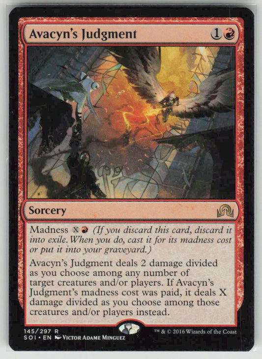 2016 Shadows over Innistrad 145 Avacyn's Judgment