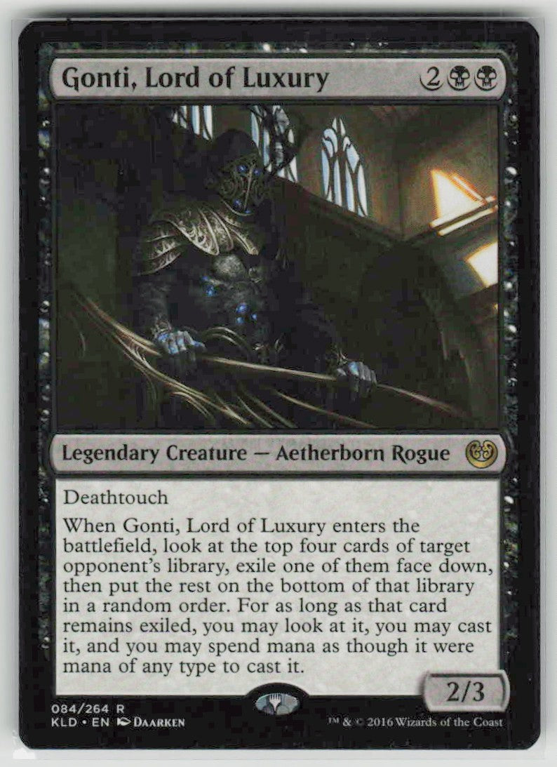 2016 Kaladesh 84 Gonti, Lord of Luxury